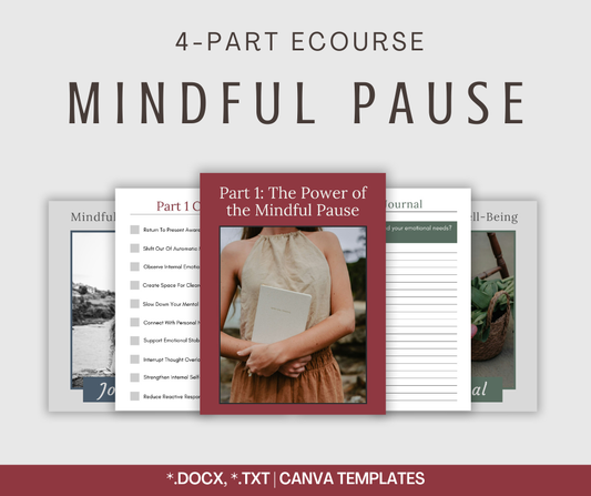 4-Part eCourse: Mindful Pause