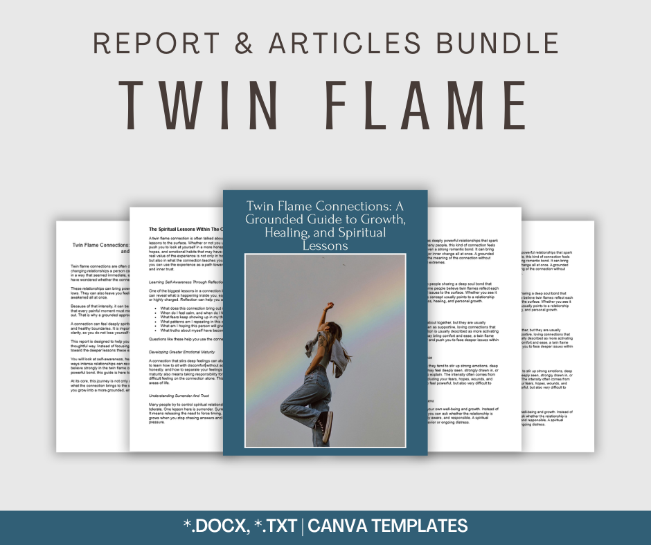 Twin Flame | Report & Articles Bundle