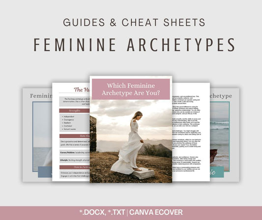 Feminine Archetypes Bundle | Content and Templates Bundle