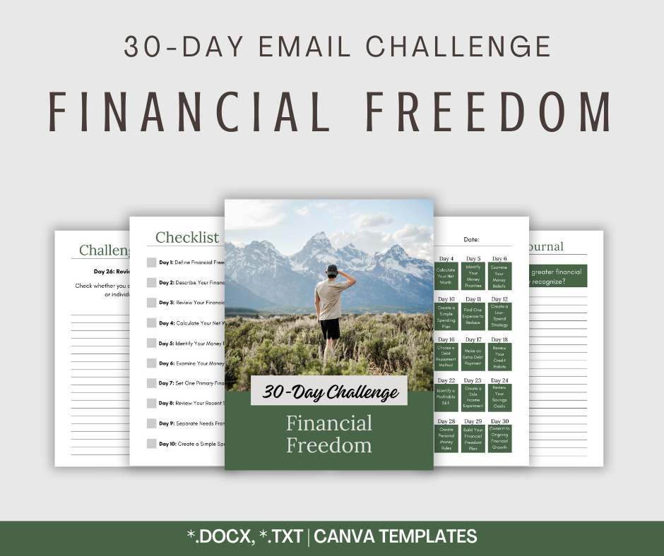 30-Day 'Financial Freedom' Challenge