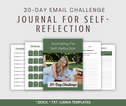 30-Day Journaling For Self-Reflection Challenge