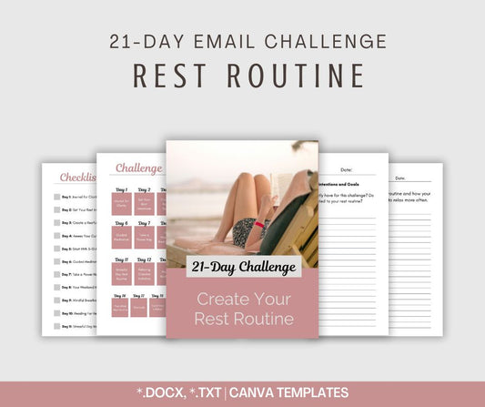 21-Day Rest Routine Challenge