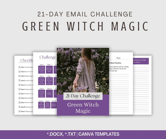 21-Day Green Witch Magic Challenge