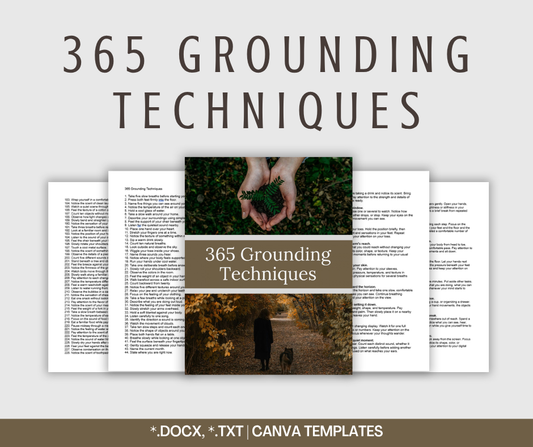 365 Grounding Techniques | Content Bundle