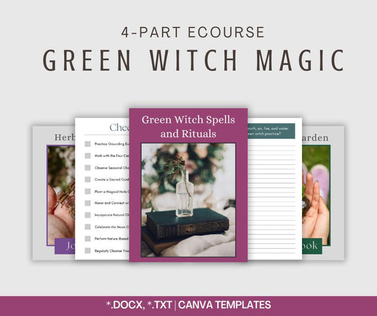 4-Part eCourse: Green Witch Magic