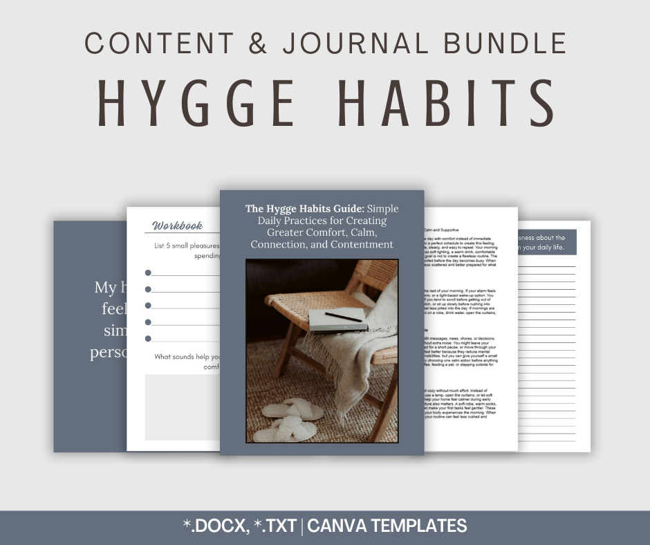 Hygge Habits | Content & Journal Bundle