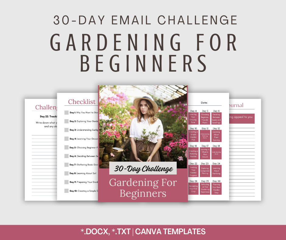 30-Day Gardening For Beginners Challenge