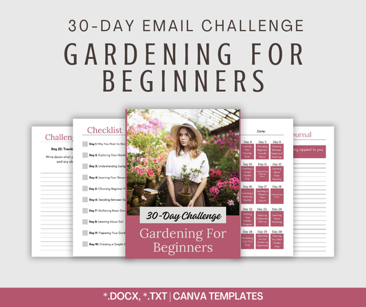 30-Day Gardening For Beginners Challenge