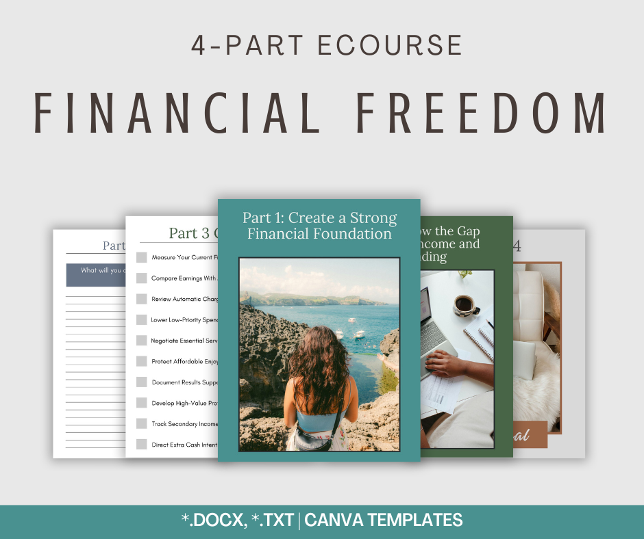 4-Part eCourse: Financial Freedom