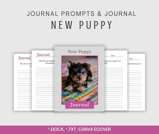 New Puppy | Mini Journal
