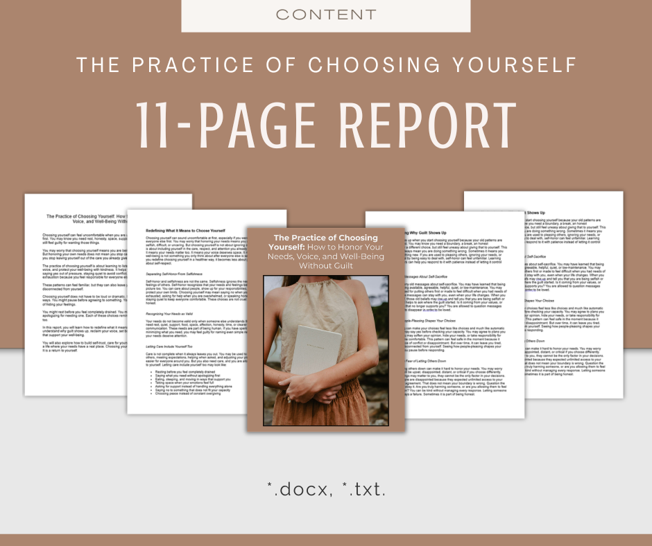The Practice of Choosing Yourself | Content & Journal Bundle