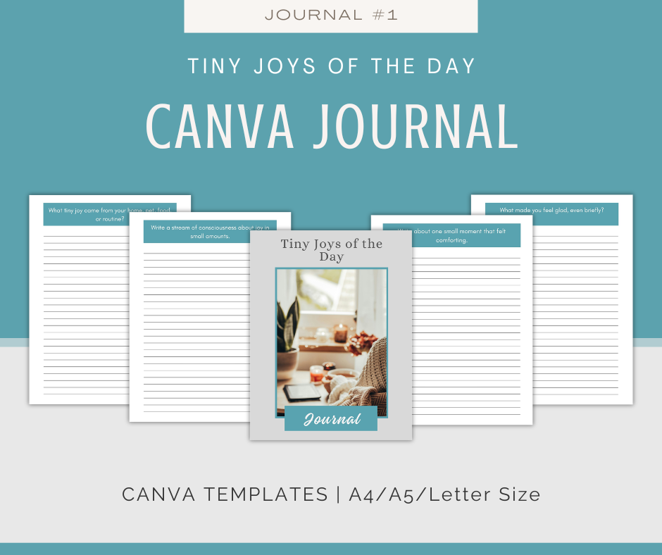 Micro-Moments of Gratitude and Joy Journal Collection | 10 Journals