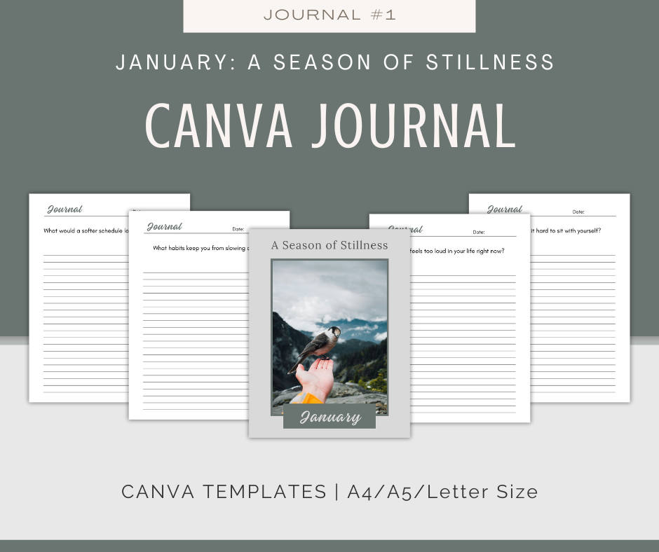 Personal Seasons Journal Collection | 12 Journals