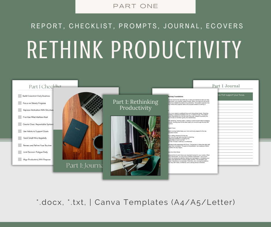 4-Part eCourse: Everyday Productivity