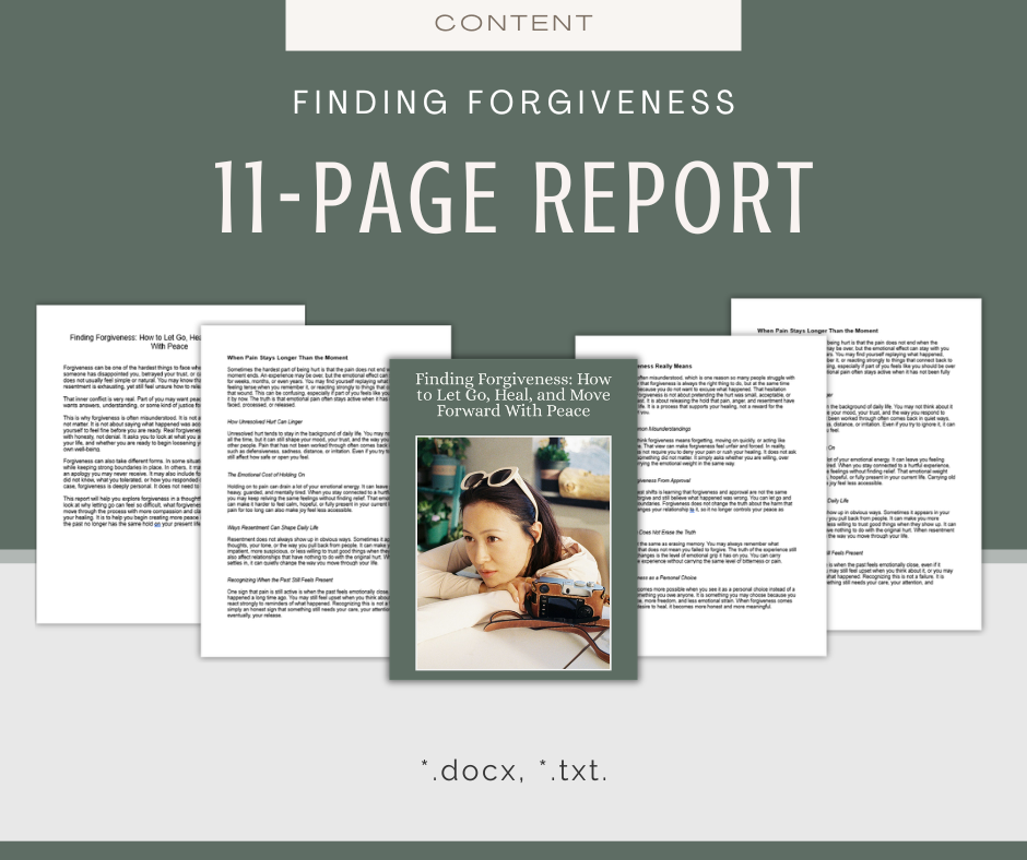 Finding Forgiveness | Report & Articles Bundle