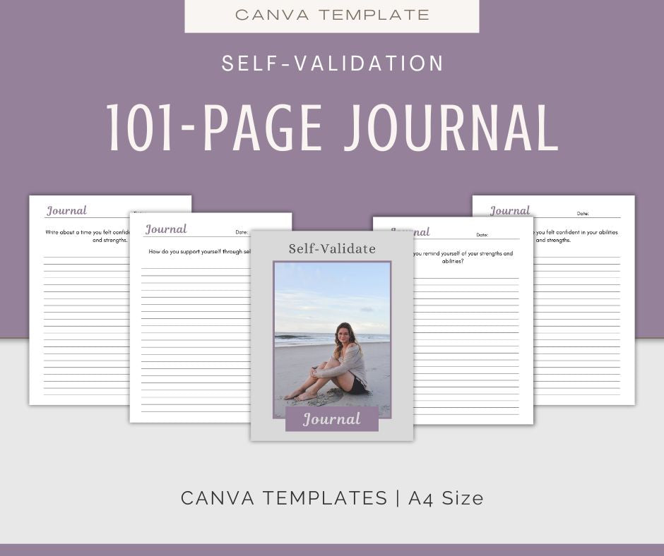Self-Validation | Journal & Affirmations Bundle