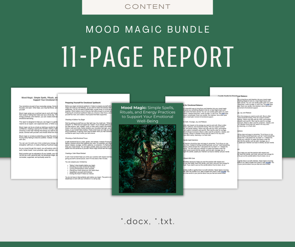 Mood Magic | Content & Journal Bundle