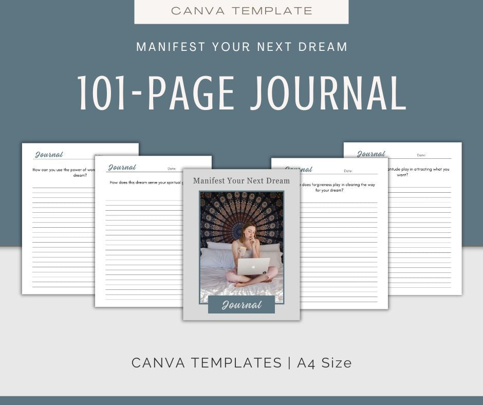 Manifest Your Next Dream | Journal & Affirmations Bundle