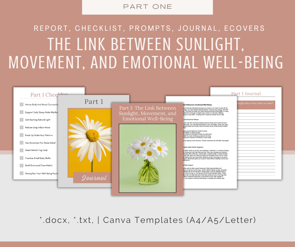 4-Part eCourse: Sunlight, Movement, and Mood