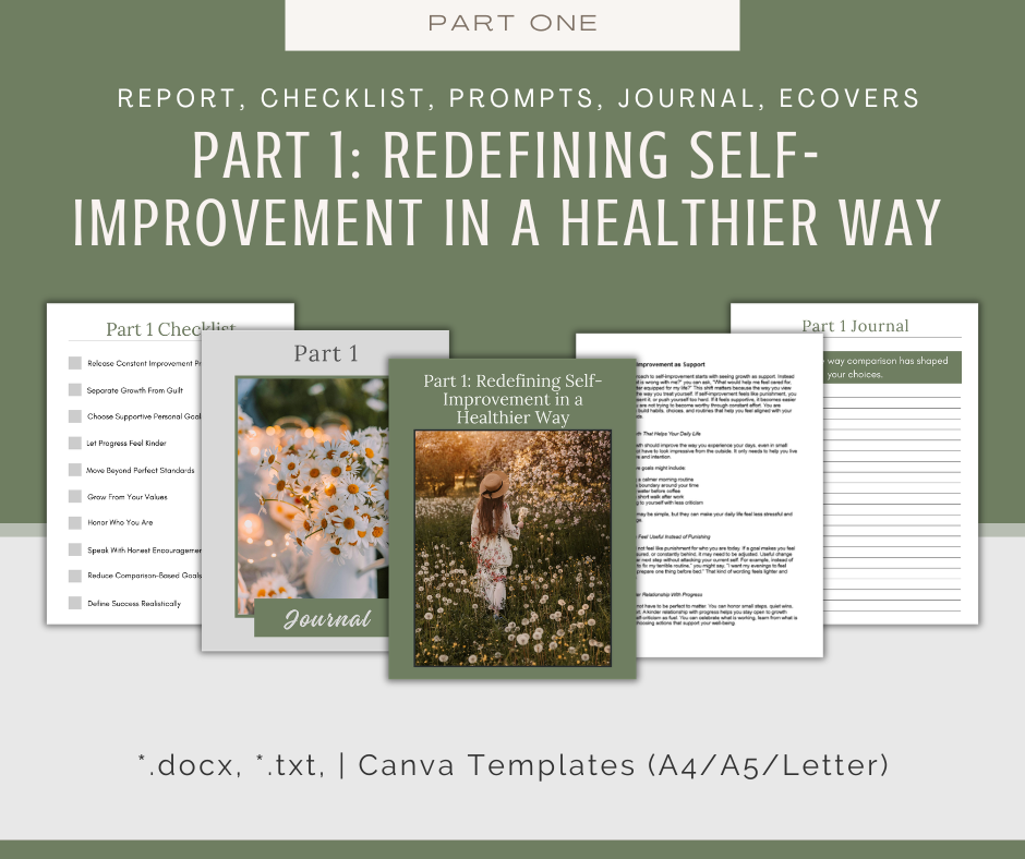 4-Part eCourse: Sustainable Self-Improvement