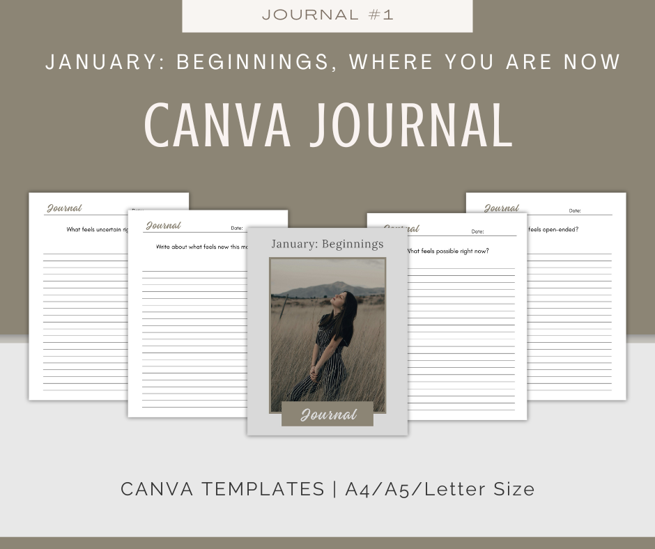 A Year in the Life Journal Collection | 12 Journals