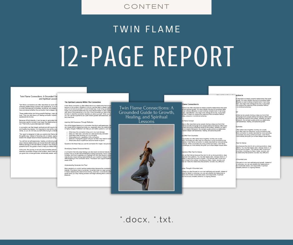 Twin Flame | Report & Articles Bundle