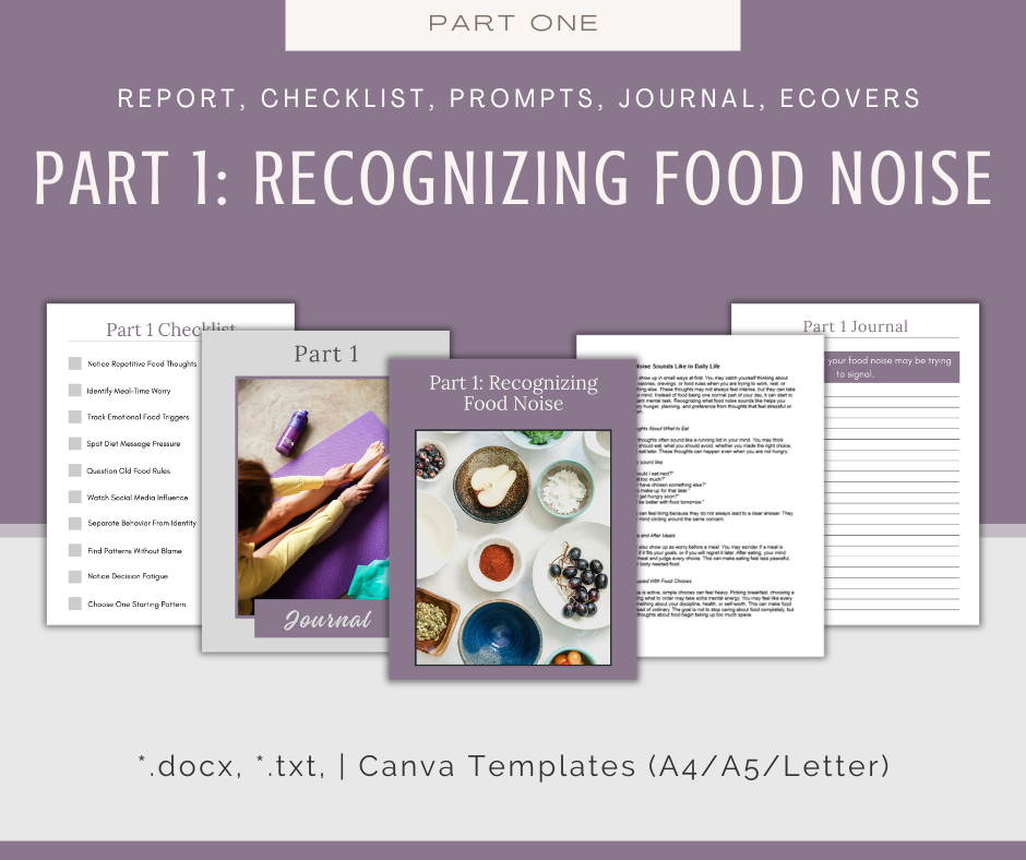 4-Part eCourse: Quiet the Food Noise Naturally