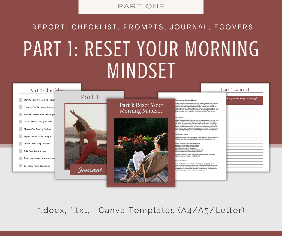4-Part eCourse: Energizing Morning Routine