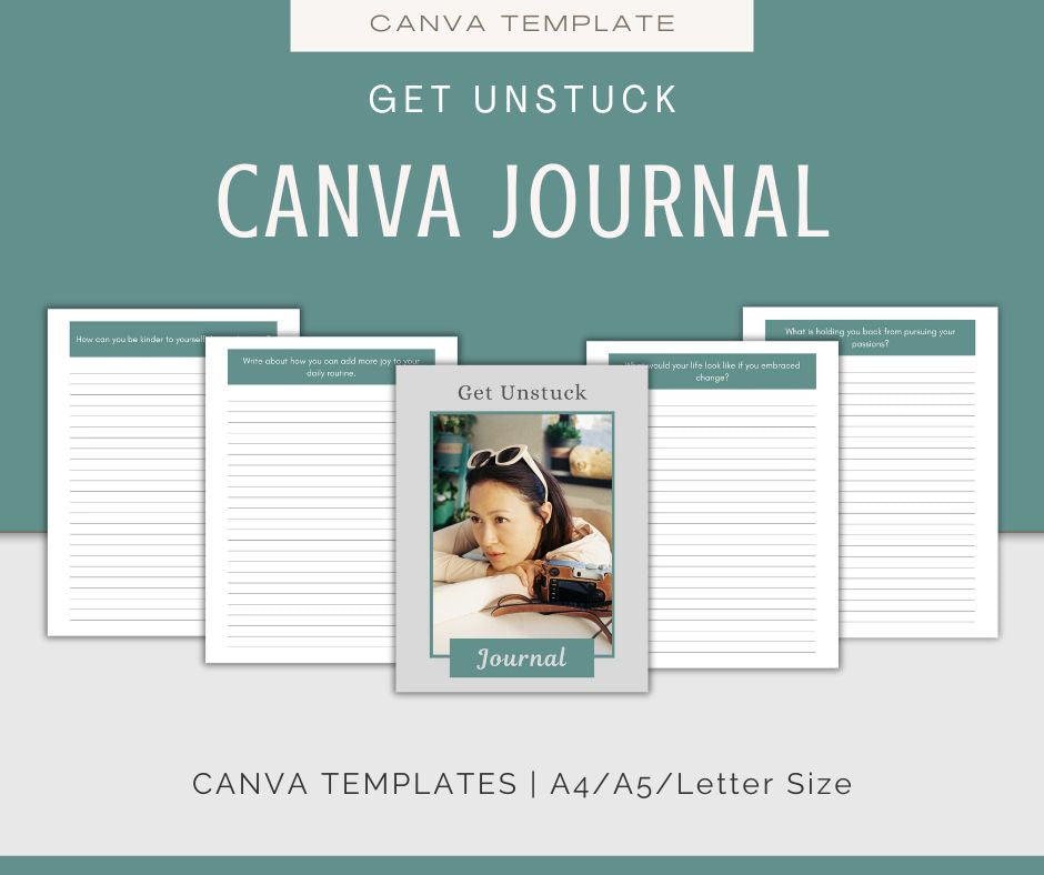 Get Unstuck Journals | 7 Mini Journals