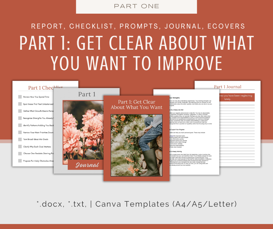 4-Part eCourse: Daily Self-Improvement