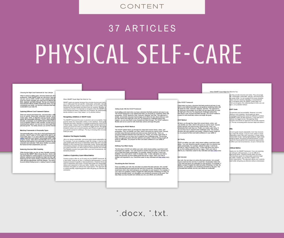 A Year of Self-Care Blog Posts | 365 Articles