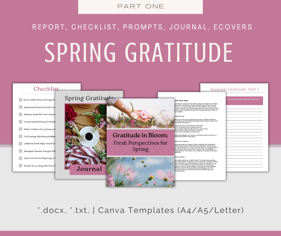 4-Part eCourse: Seasonal Gratitude
