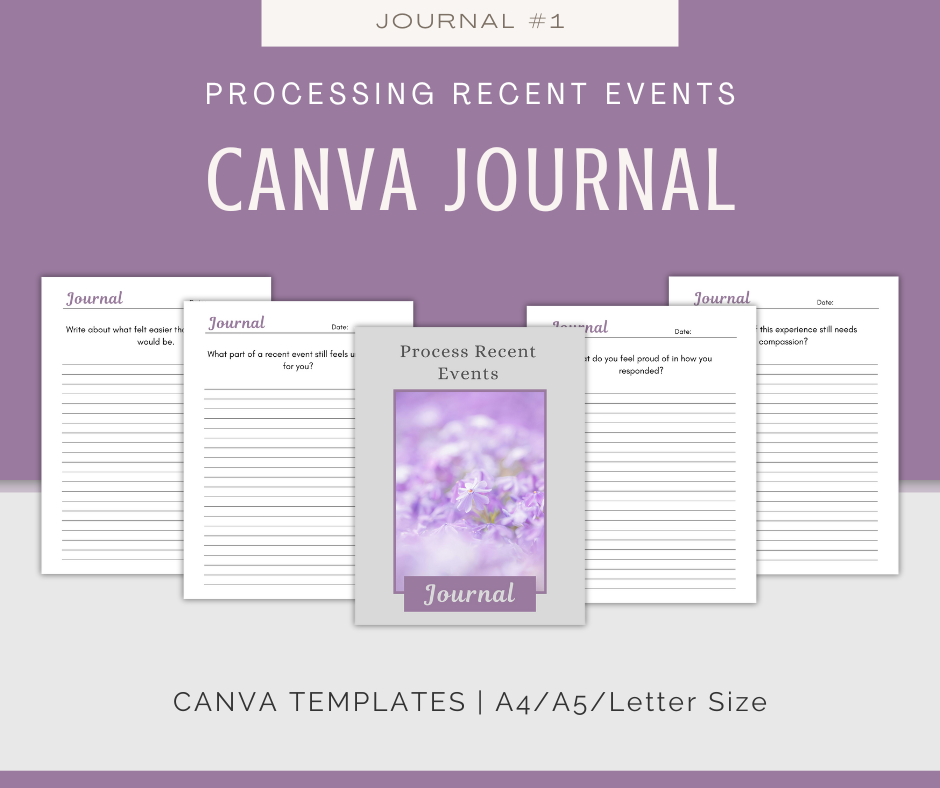 Personal Processing (Self-Reflection) Journal Collection | 10 Journals