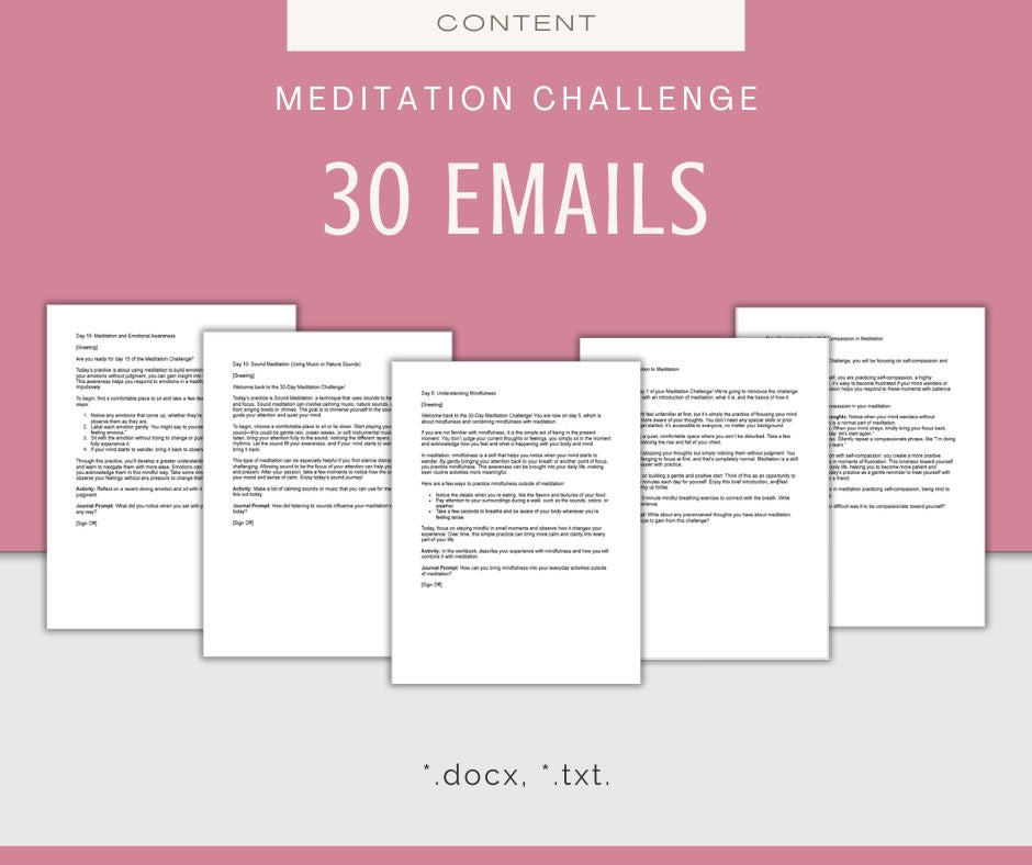 30-Day Meditation Challenge