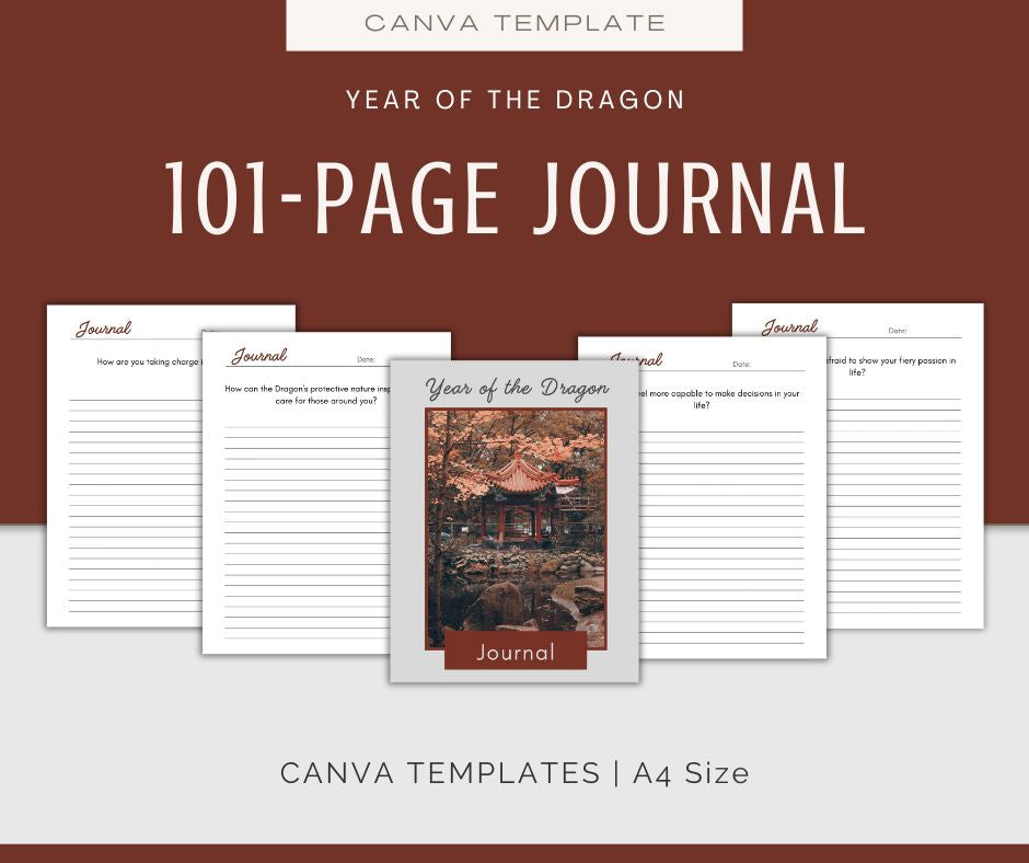 Year of the Dragon | Journal & Prompts Bundle