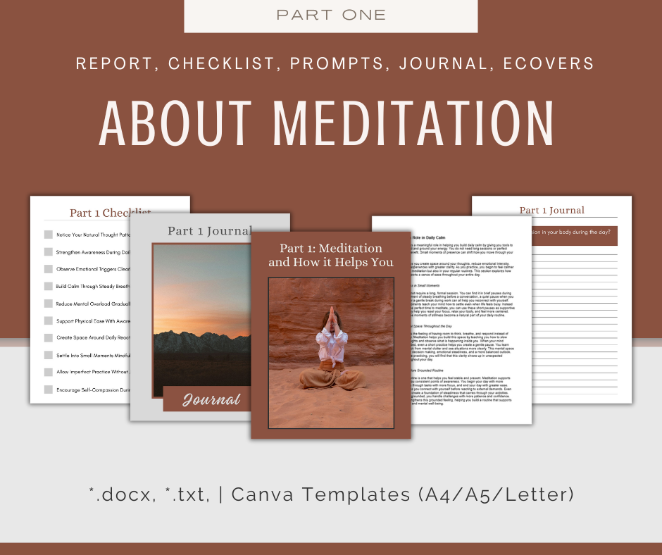 4-Part eCourse: Meditation For Beginners
