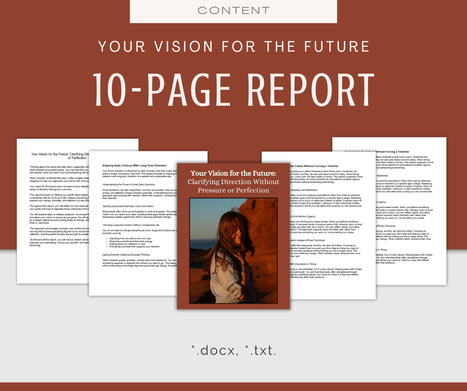 Your Vision For the Future | Content & Journal Bundle