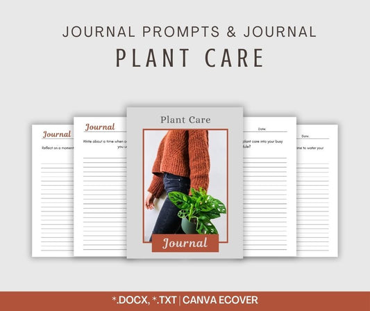 Plant Care | Mini Journal