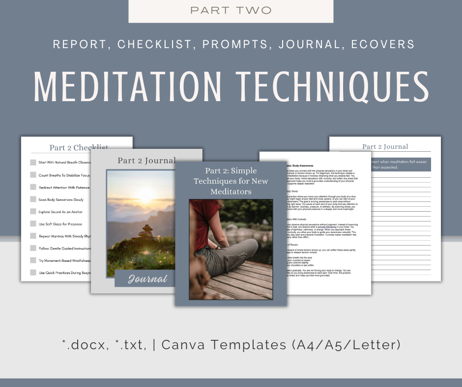 4-Part eCourse: Meditation For Beginners