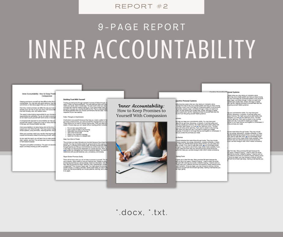 Personal Growth and Self-Help Reports | 5 Report Bundle