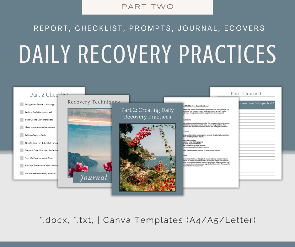 4-Part eCourse: Stress Recovery
