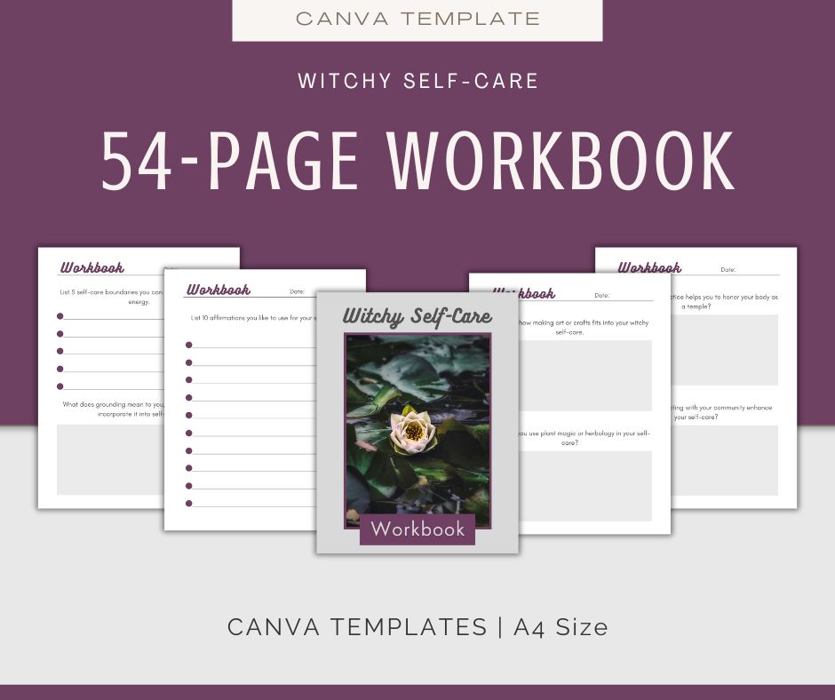 Witchy Self-Care | Journal & Affirmations Bundle