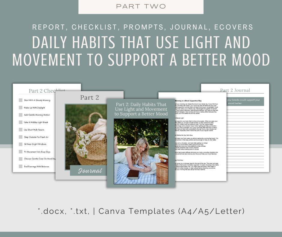 4-Part eCourse: Sunlight, Movement, and Mood