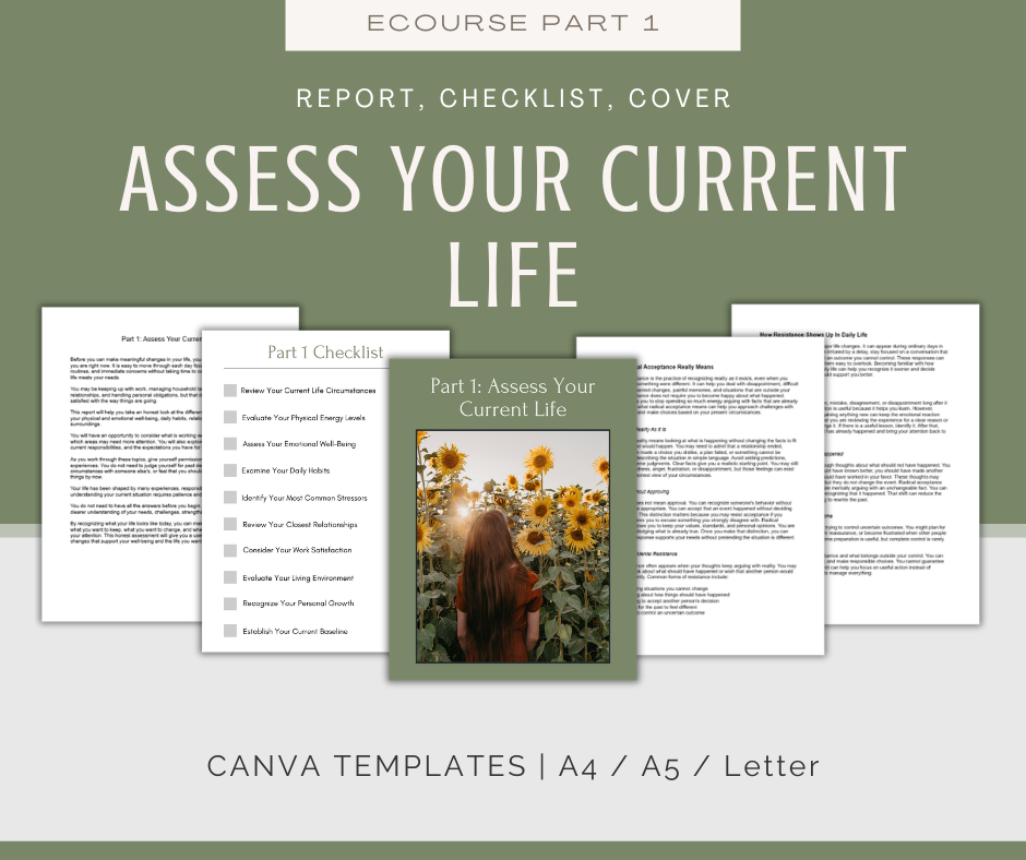 The Ultimate Life Reset | MEGA Content and Templates Bundle