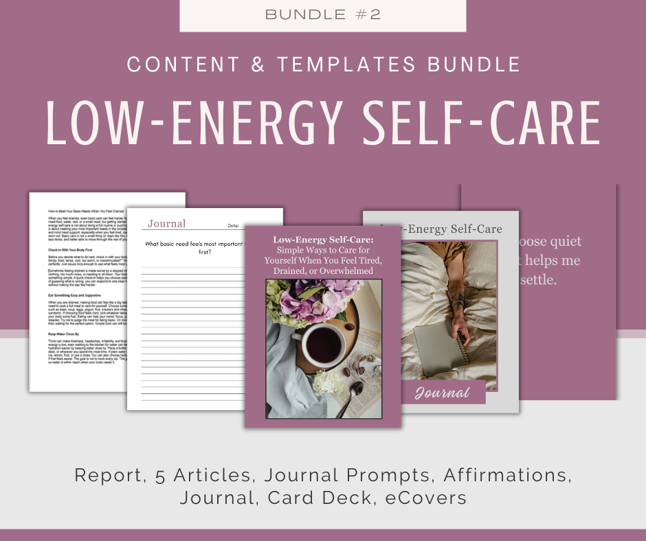 Year of Self-Care Bundles | 12 Bundles