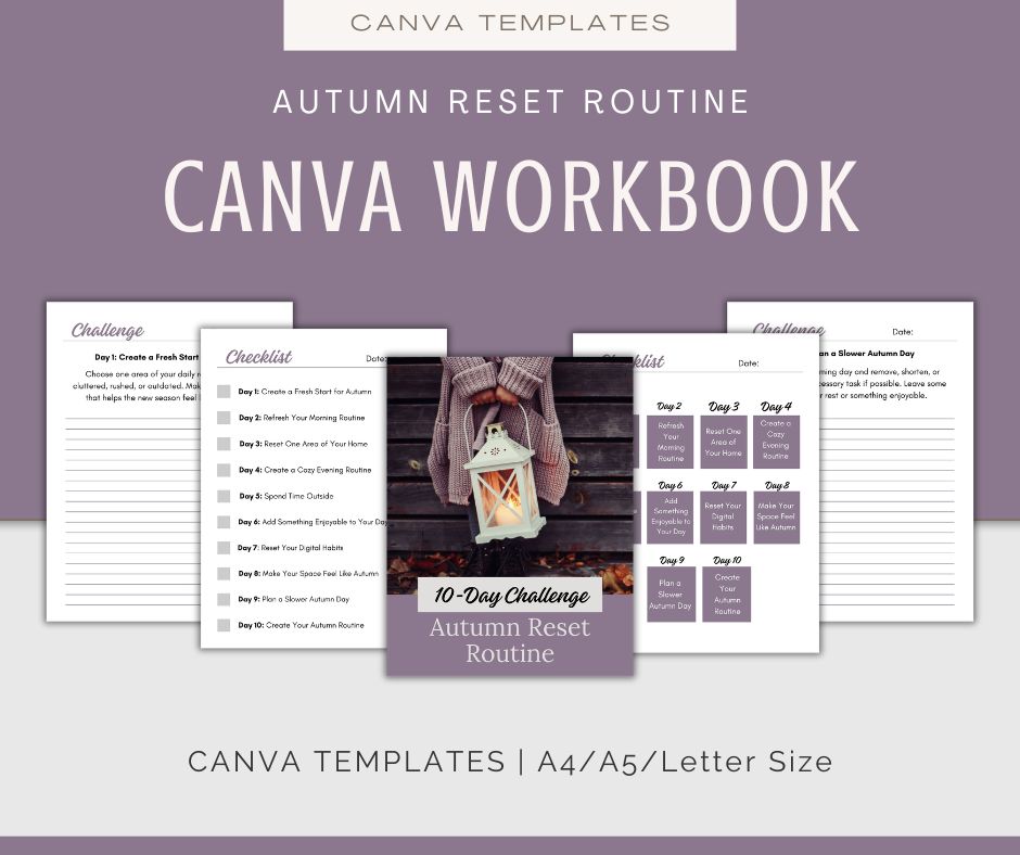 10-Day 'Autumn Reset Routine' Challenge