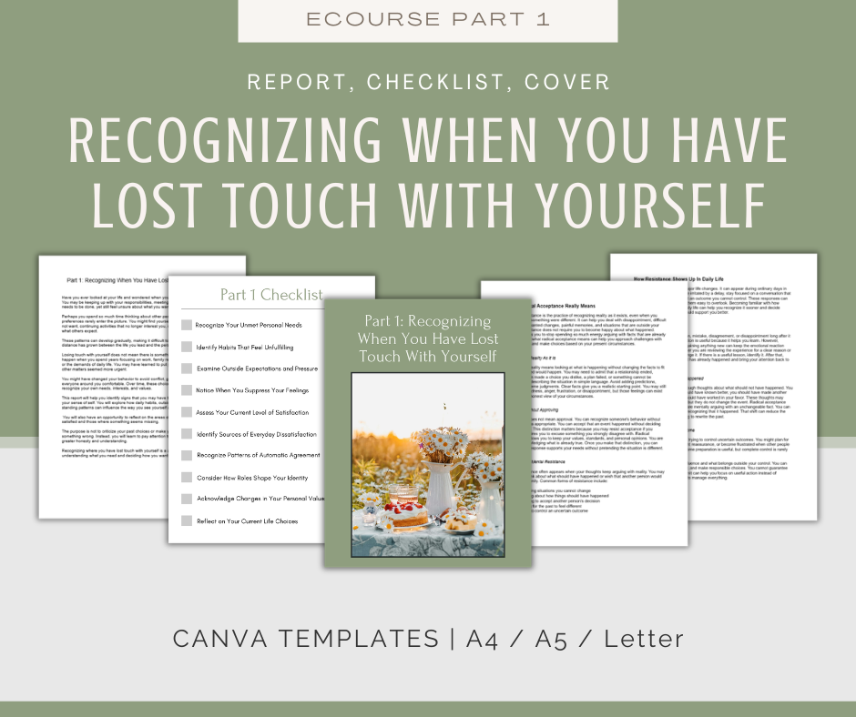 The Journey Back to Yourself | MEGA Content and Templates Bundle