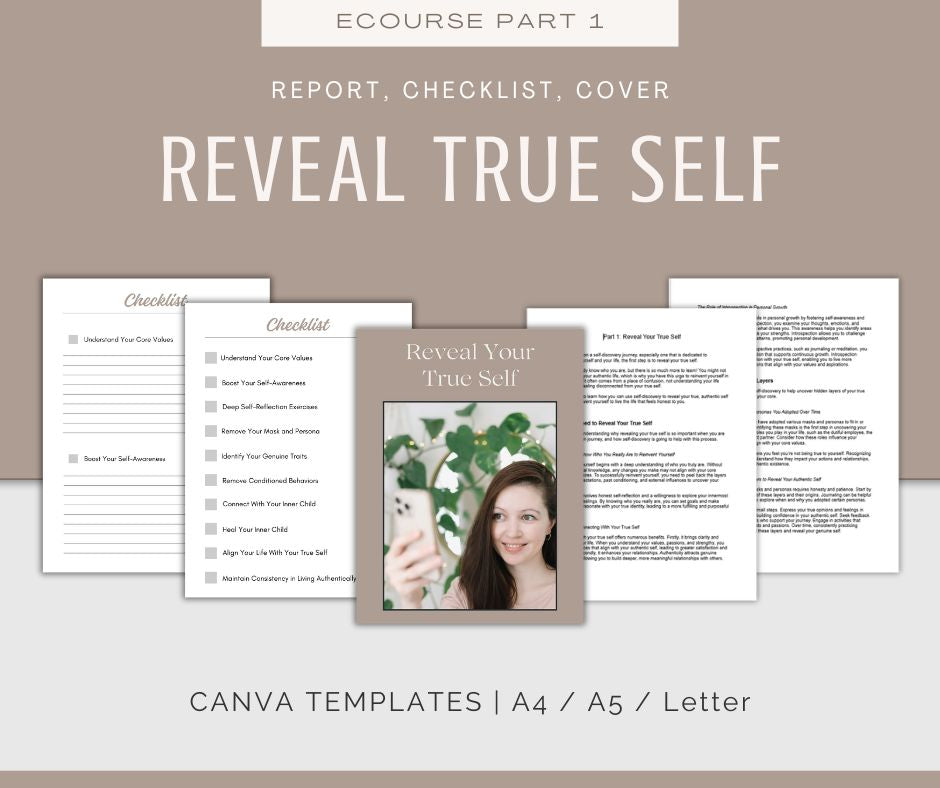 Self-Discovery | MEGA Content and Templates Bundle