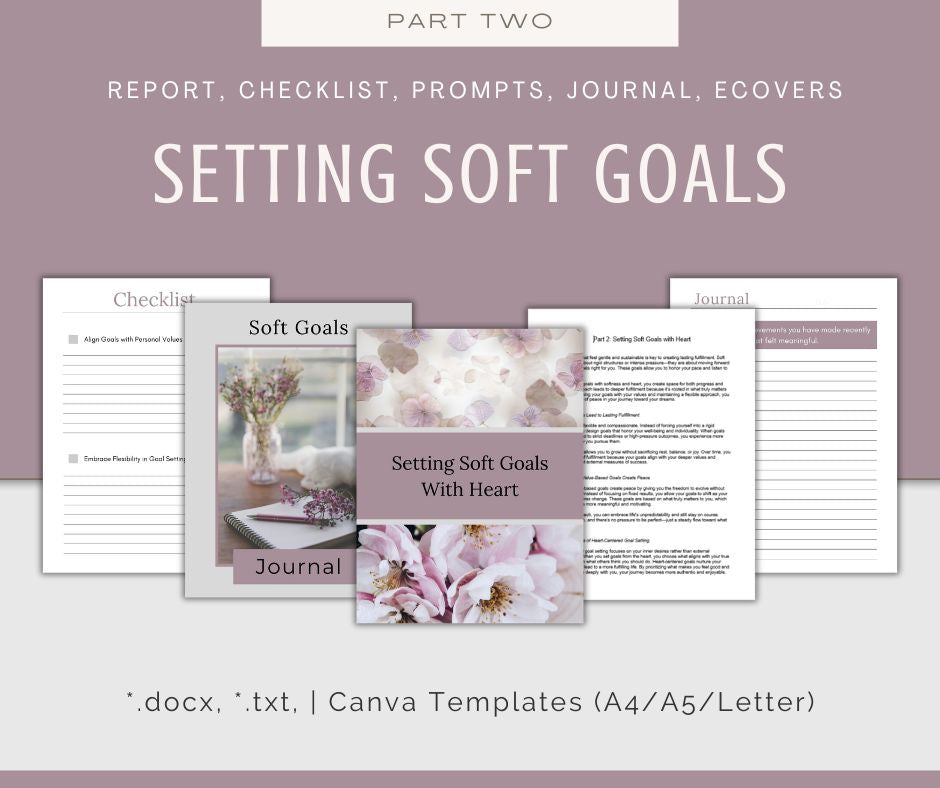 4-Part eCourse: Gentle Goal-Setting