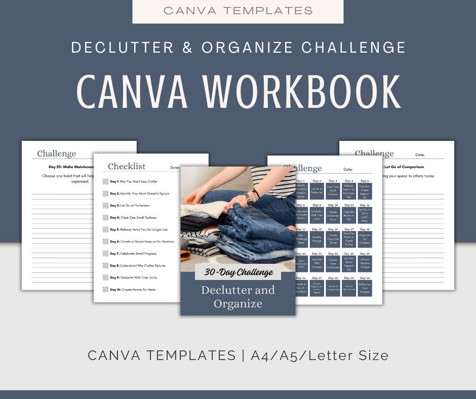 30-Day Declutter and Organize Challenge